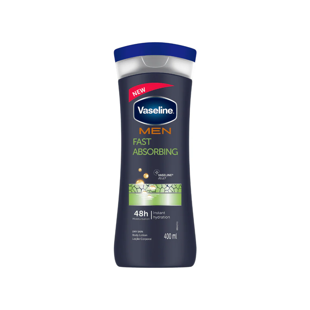 Vaseline Vaseline Men Fast Absorbing Body Lotion 400ml | 280163 - Beauty & Personal Care - Lebanon
