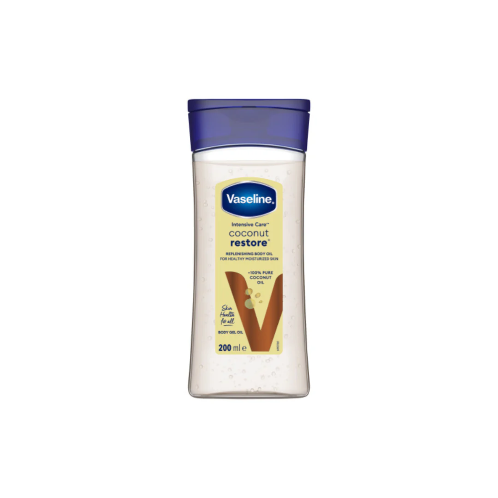Vaseline Vaseline Coconut Restore Body Gel Oil 200ml | 297737 - Beauty & Personal Care - Lebanon