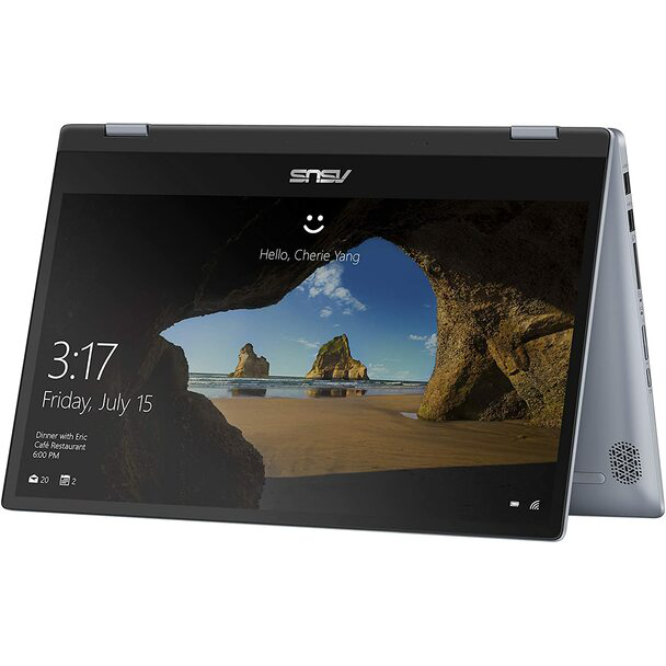 ASUS Asus Vivobook Flip 2-in-1 14" Laptop - Intel Core i3-10110U - RAM 4GB - SSD 128GB | TP412FA-Q3MS1-CB - Computers & Tech - Lebanon