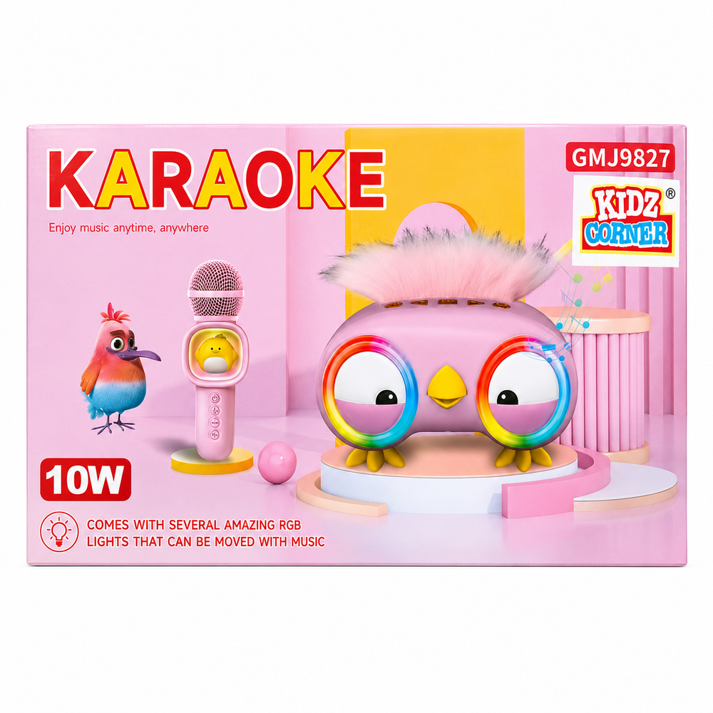 Kidz Corner Karaoke Playset with Microphone 10W | GMJ9827 - Computers & Tech - Lebanon