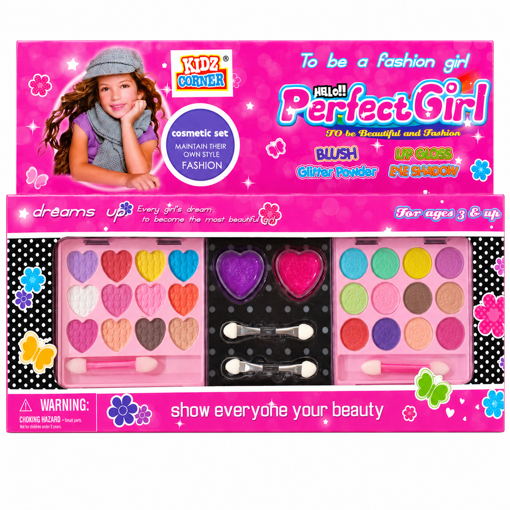 Perfect Girl Makeup Beauty Set 72 Pieces | 335-04D - Beauty & Personal Care - Lebanon