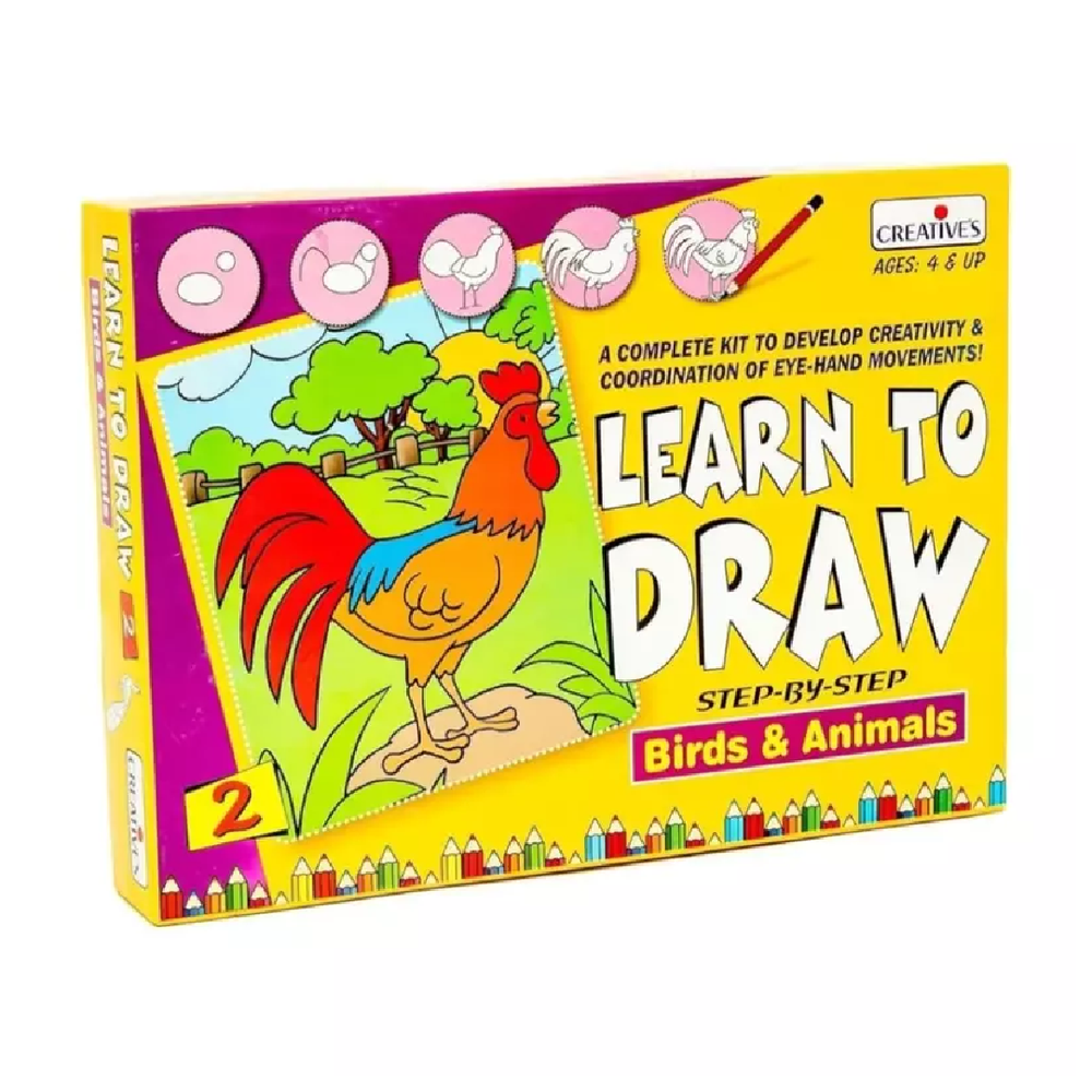 Creatives Creative Learn To Draw | 1039 - Toys & Games - Lebanon