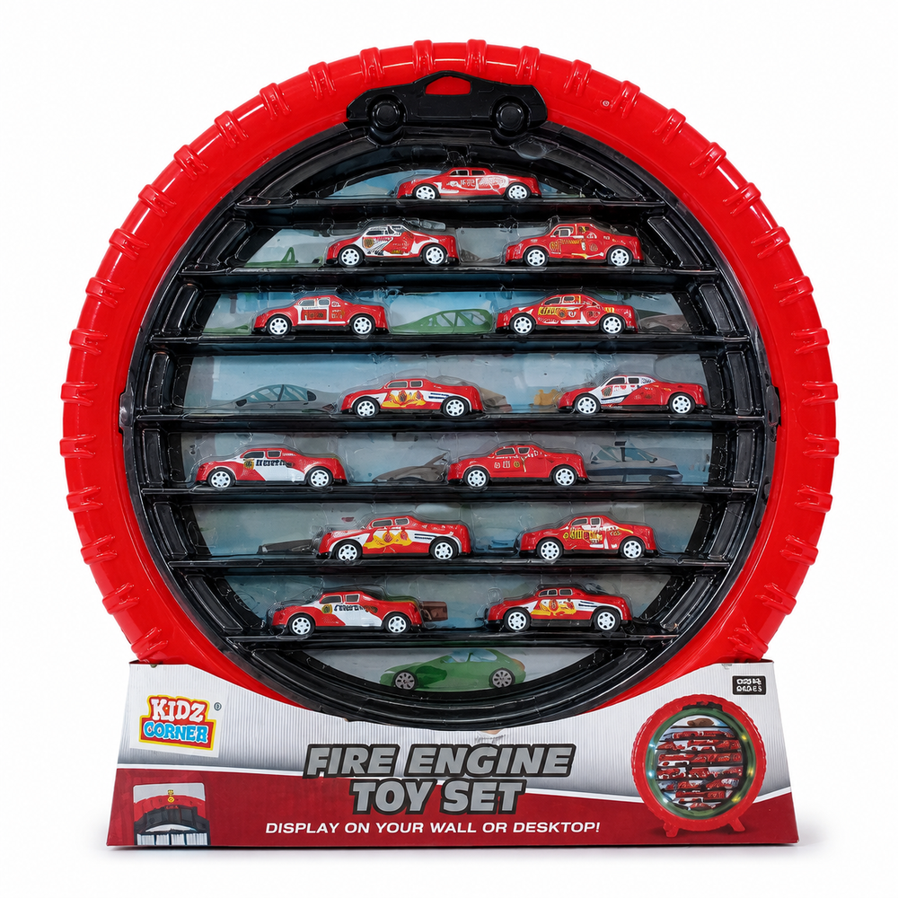 Fire Engine Toy Car Display Set | 9933-3A - Toys & Games - Lebanon