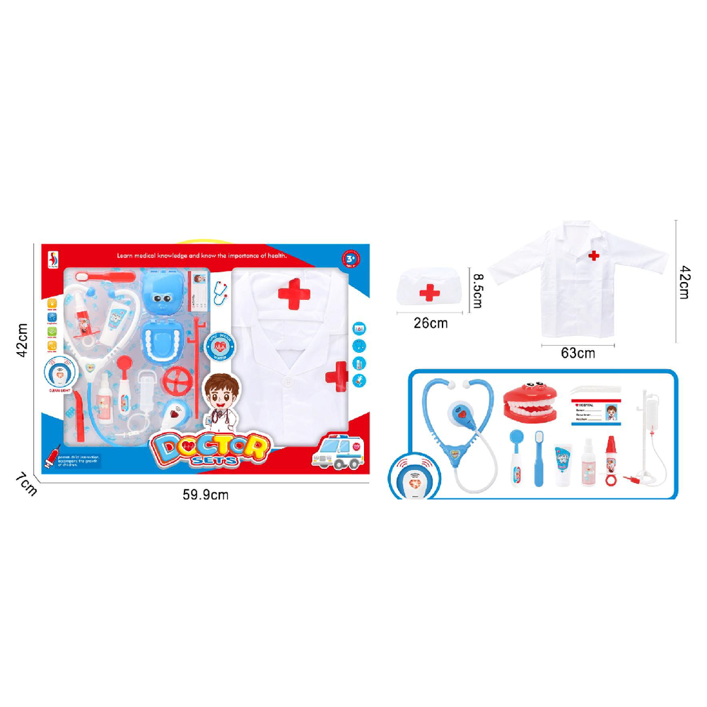 Doctor's Medical Set with Accessories | SD169-290 - Toys & Games - Lebanon