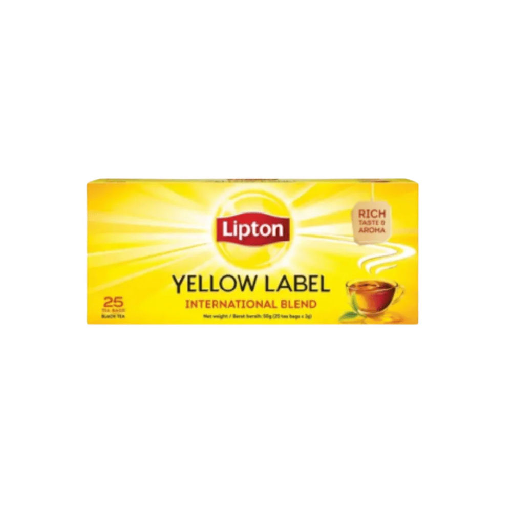 Lipton Lipton Yellow Label Black Tea 25 Tea Bags | 294642 - Home & Kitchen - Lebanon