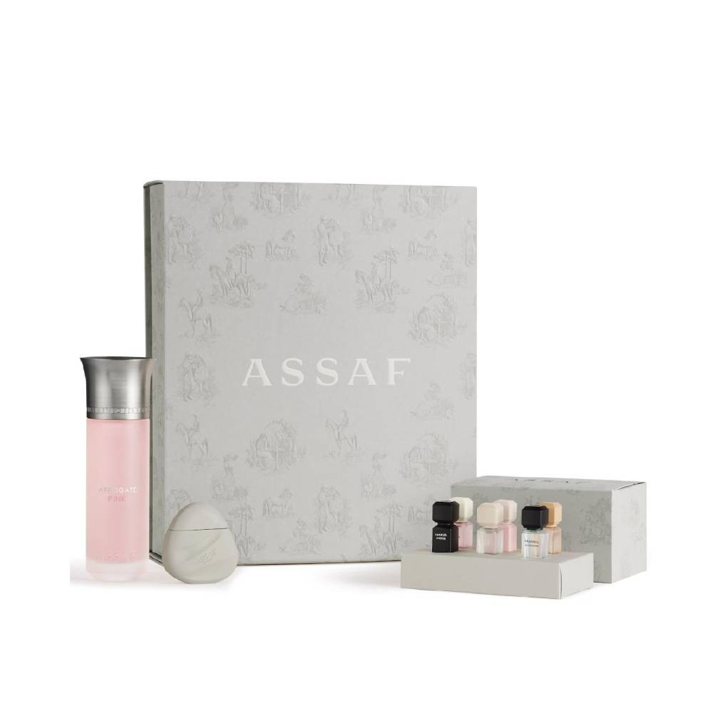 Assaf Assaf Pink Collection Eau De Parfum Gift Set for Women 200ml - Beauty & Personal Care - Lebanon