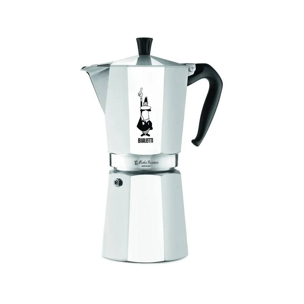 Bialetti Bialetti Moka Express 12 Cups Silver | BIA0001166 - Home & Kitchen - Lebanon