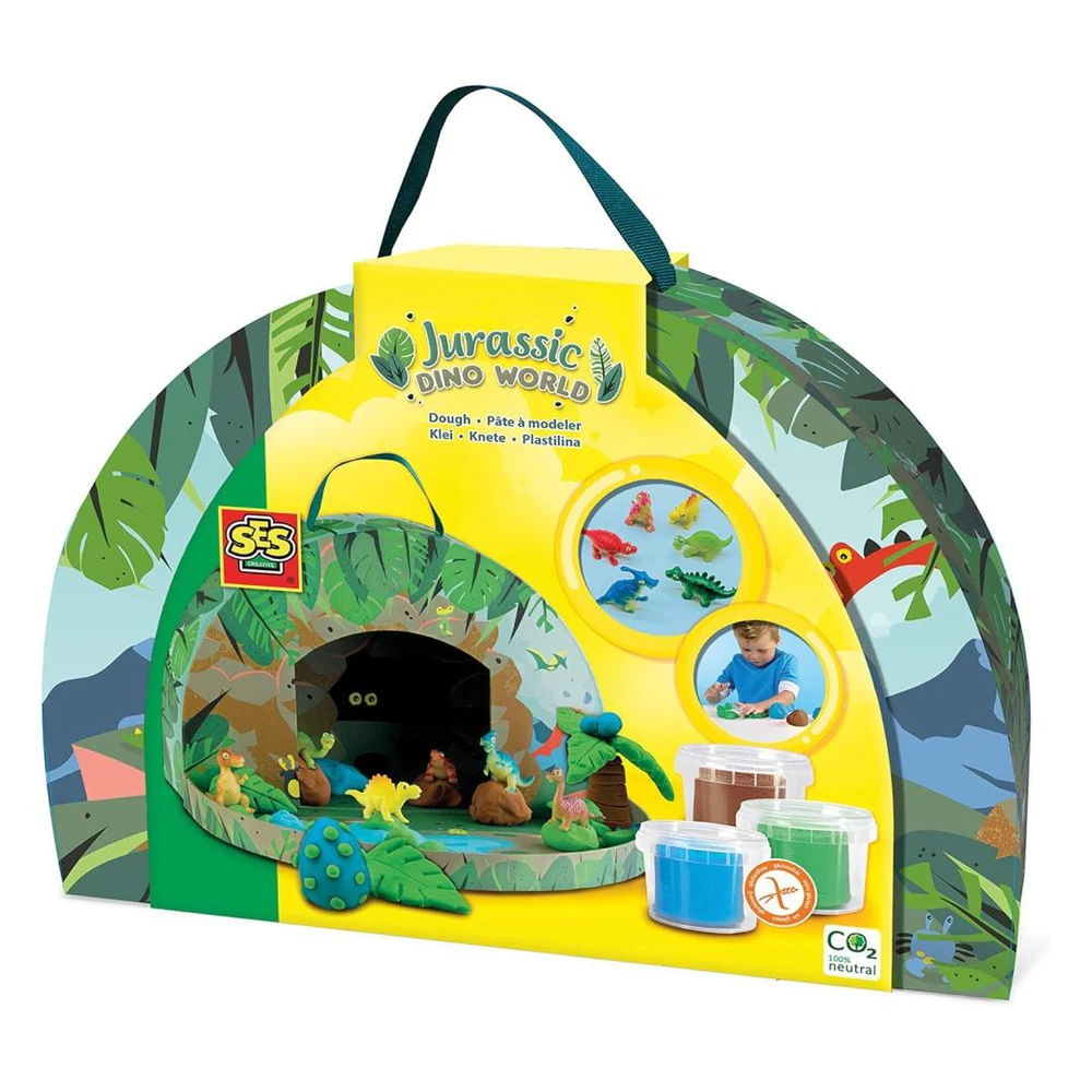 SES SES Creative Jurassic Dino World Play Suitcase | 00427 - Sports & Outdoors - Lebanon