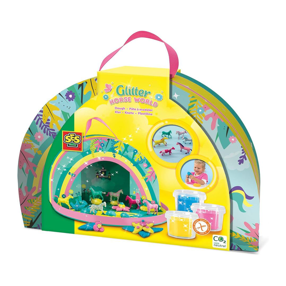 SES SES Creative Glitter Horse World Play Suitcase | 00426 - Sports & Outdoors - Lebanon