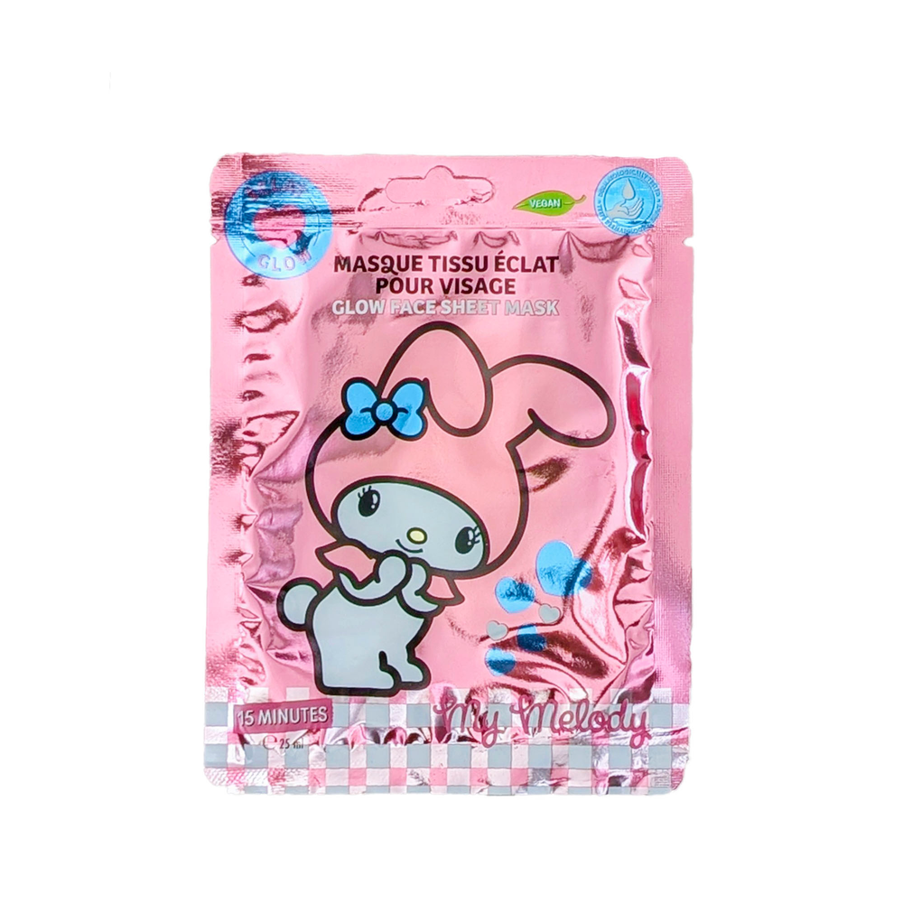 Take Care HK My Melody Face Glow Mask V Assorted | DL-12 - Beauty & Personal Care - Lebanon