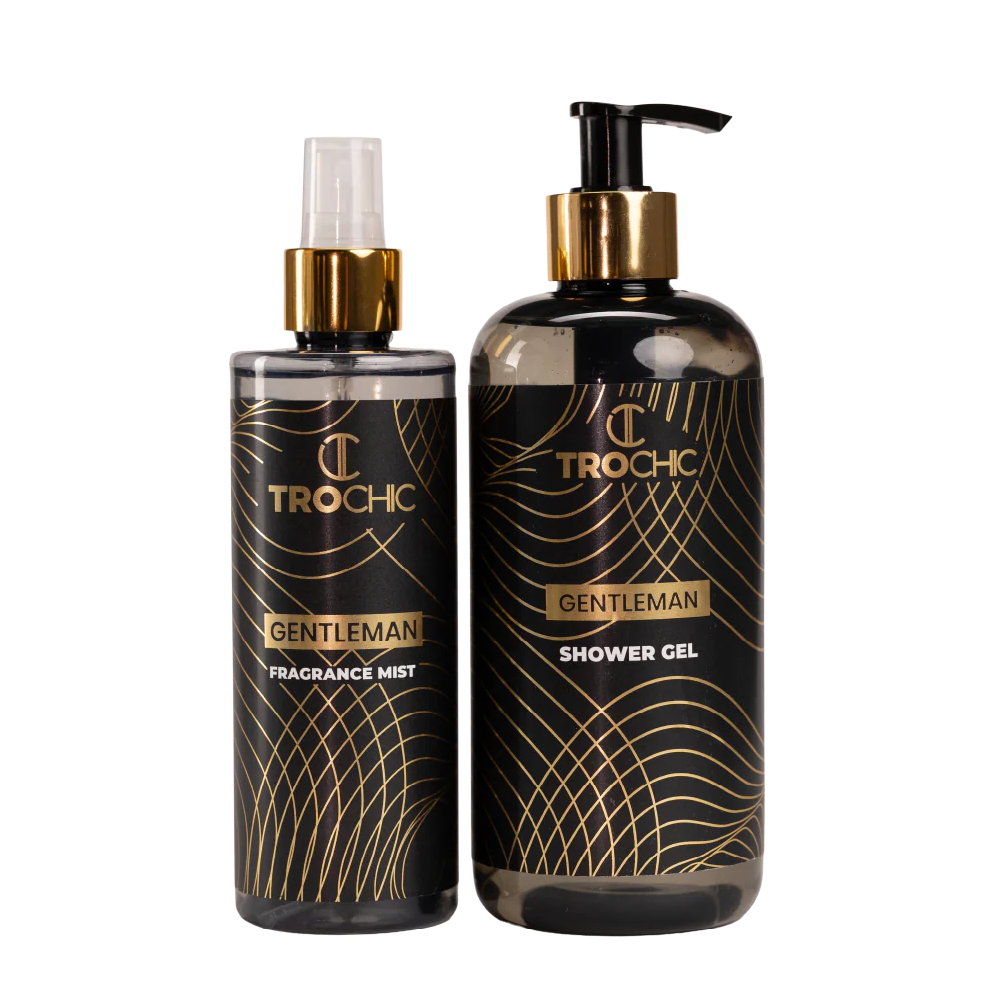 Trochic TROCHIC Gentleman Fragrance Mist & Shower Gel Set for Men - Beauty & Personal Care - Lebanon