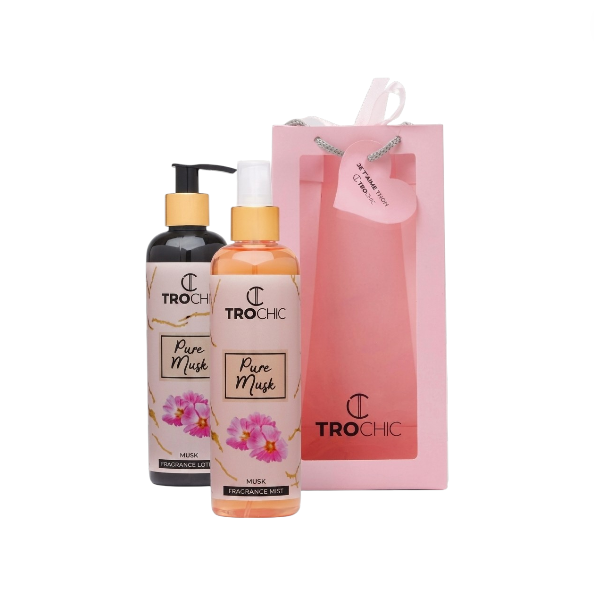 Trochic TROCHIC Pure Musk Body Mist & Body Lotion Set - Beauty & Personal Care - Lebanon