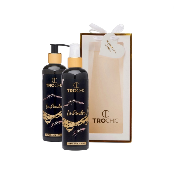 Trochic TROCHIC La Poudre Body Mist & Body Lotion Set - Beauty & Personal Care - Lebanon