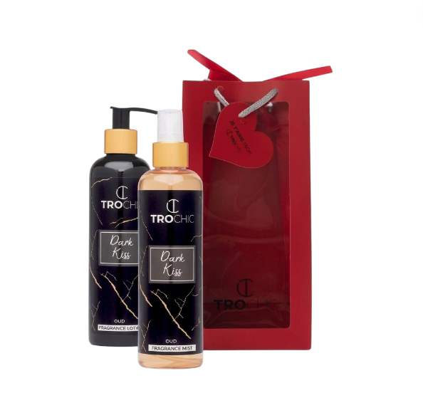 Trochic TROCHIC Dark Kiss Oud Body Mist & Body Lotion Set - Beauty & Personal Care - Lebanon