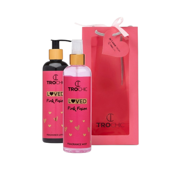 Trochic TROCHIC Loved Pink Fusion Body Mist & Body Lotion Set - Beauty & Personal Care - Lebanon