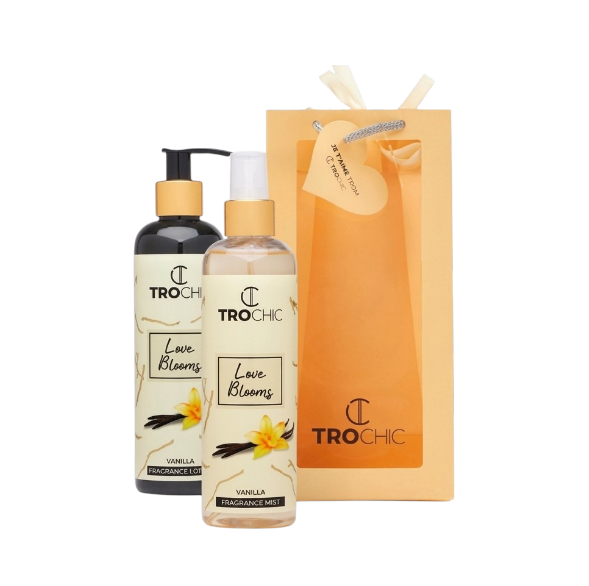 Trochic TROCHIC Love Bloom Vanilla Body Mist & Body Lotion Set - Beauty & Personal Care - Lebanon