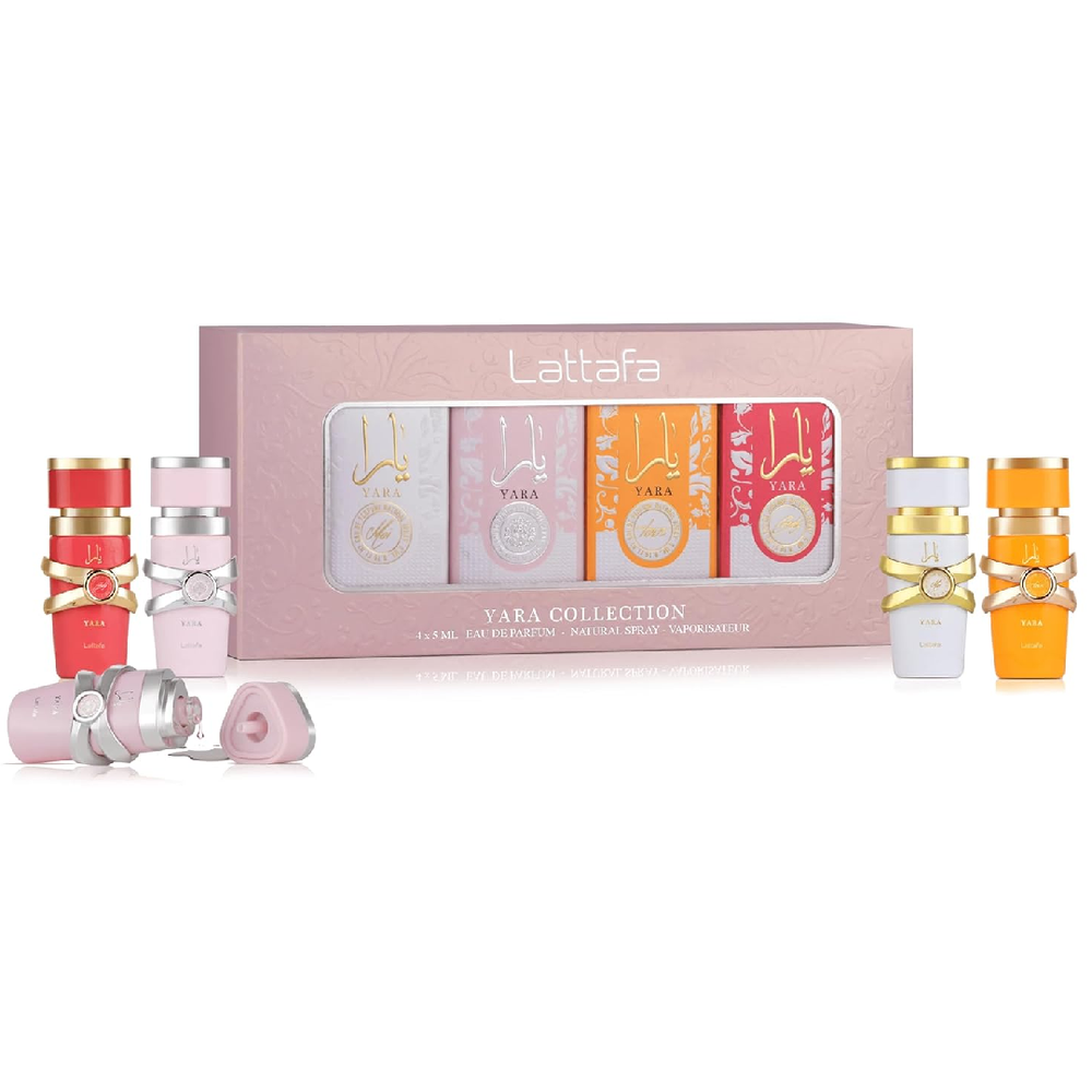 Lattafa Lattafa Yara Collection 4 x 5ml Eau de Parfum Gift Set for Women | LTF-MINI-YARA-5ML - Beauty & Personal Care - Lebanon