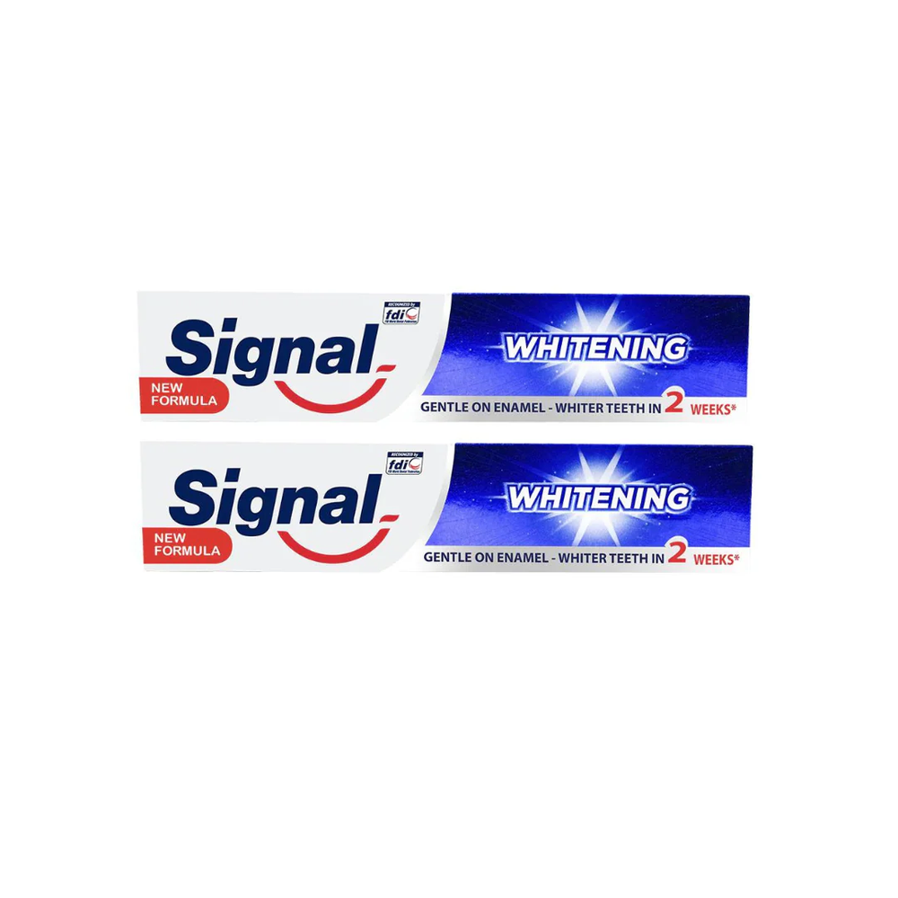 Signal Signal Whitening 2-in-1 Toothpaste 100ml 2 @ 30% OFF | 297474 - Beauty & Personal Care - Lebanon