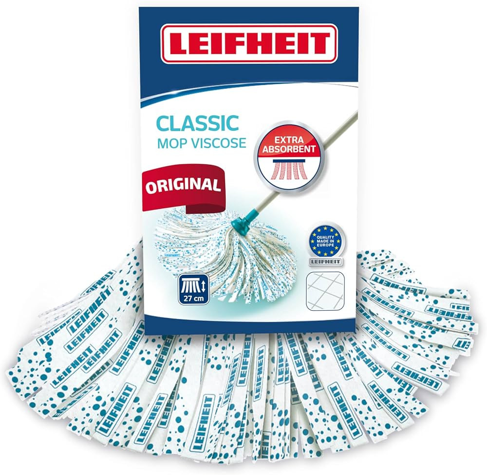 Leifheit Leifheit Replacement Head Classic Mop Viscose | LF 52068 - Home & Kitchen - Lebanon