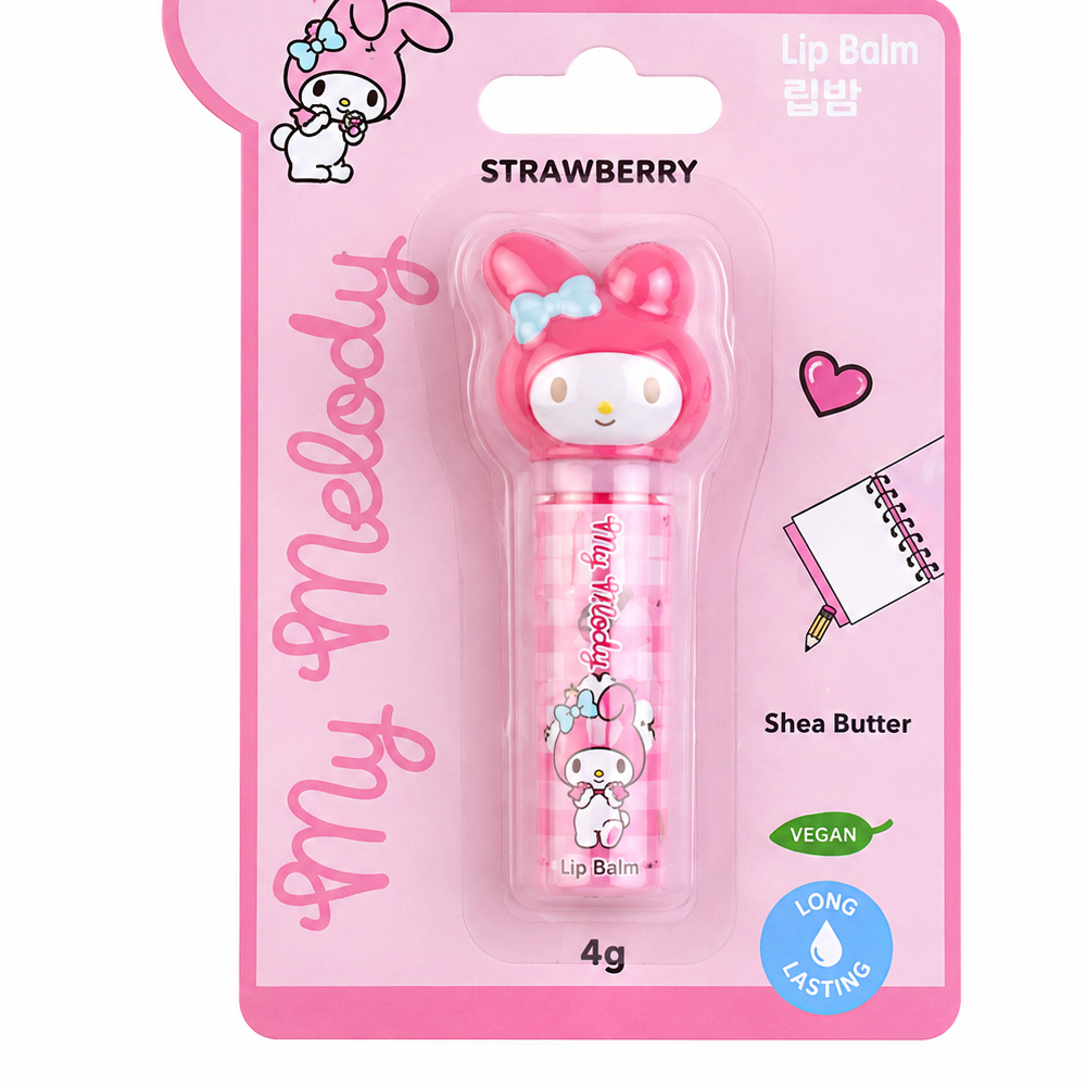 Take Care HK My Melody Lip Balm 3D Head 4g Blister | DL12 - Beauty & Personal Care - Lebanon