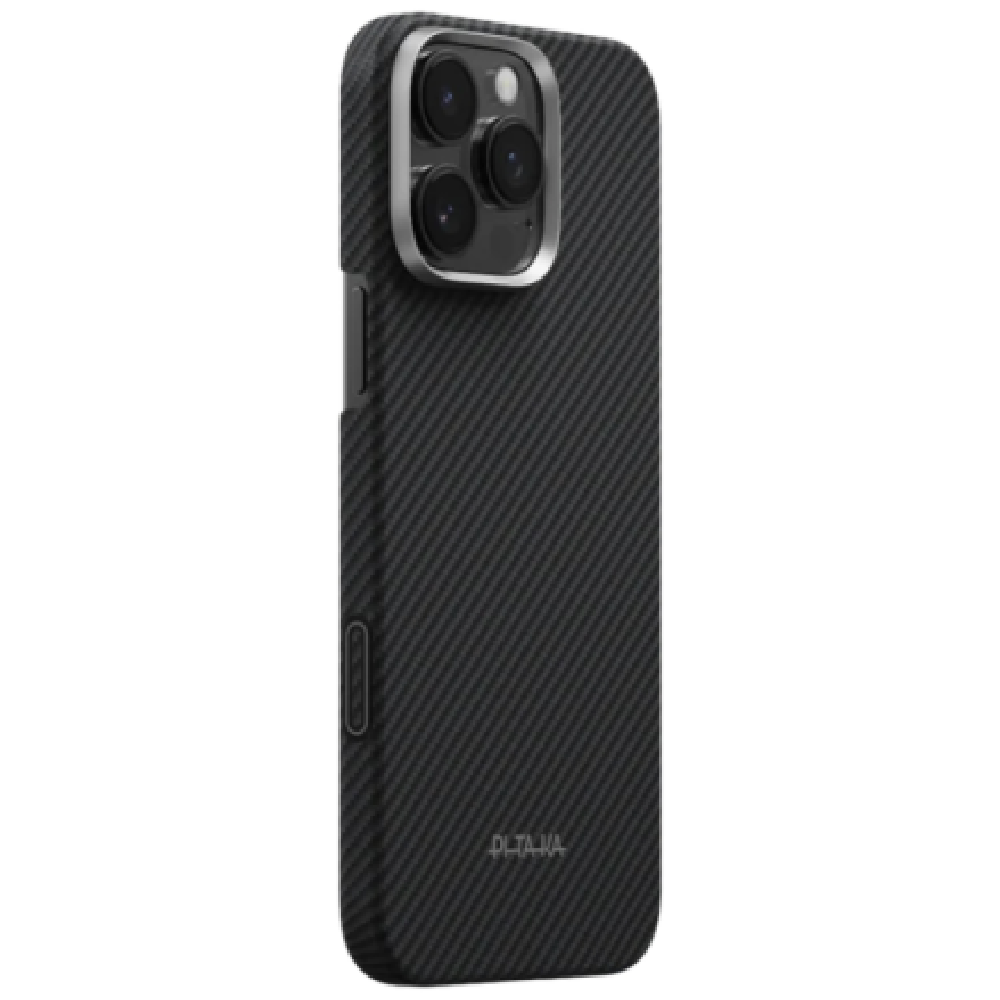 Pitaka PITAKA iPhone 16 Pro Max Edge Case - 600D Black Grey Twill | KI1602PAM - Phones & Wearables - Lebanon