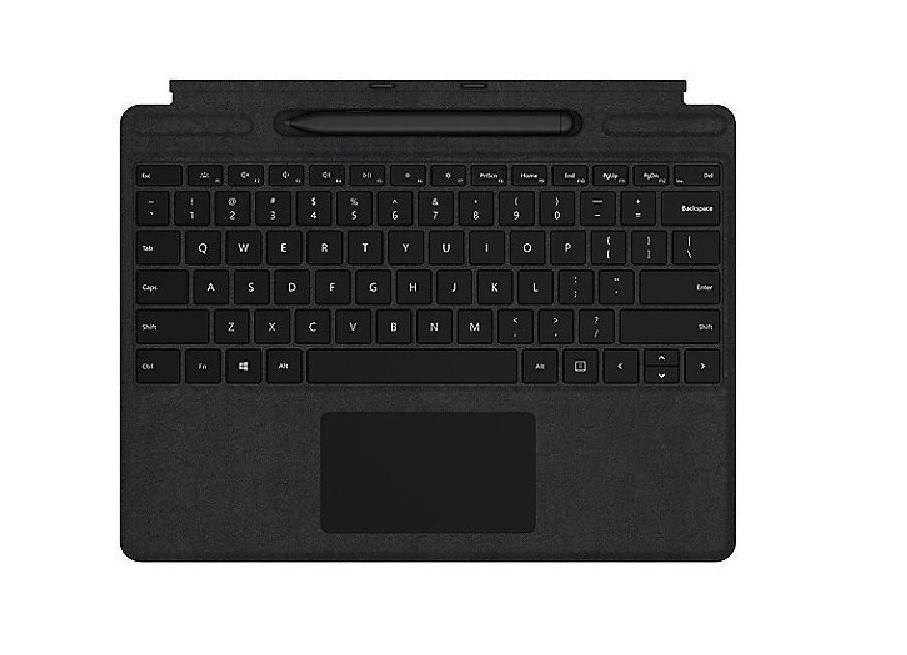 Microsoft Microsoft Surface Pro X Keyboard With Slim Pen Trackpad Black English/French | QJV-00002 - Computers & Tech - Lebanon