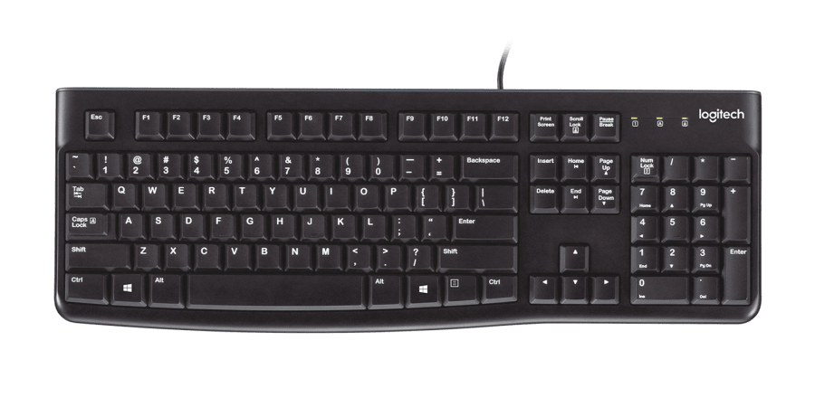 Logitech Logitech K120 Wired Keyboard - Arabic Layout | 920-002495 - Computers & Tech - Lebanon