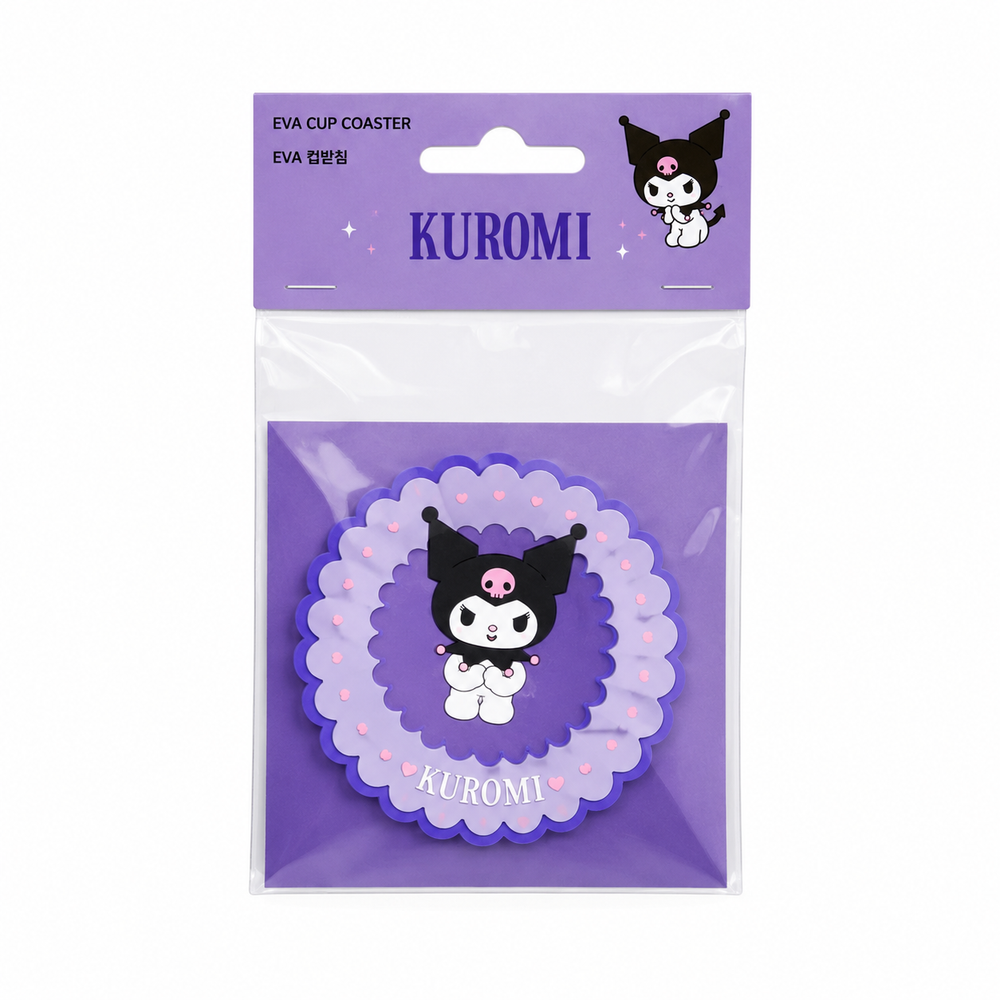 Take Care HK Kuromi 2 Spiral Hair Tie in Bag | ASS12 - Beauty & Personal Care - Lebanon