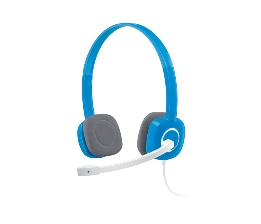 Logitech Logitech H150 Stereo Headset - Blue | 981-000368 - Computers & Tech - Lebanon