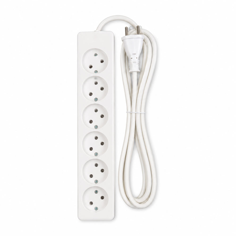 Genex Genex 6-Socket Power Strip 3m Cable | GE-H6 - Computers & Tech - Lebanon