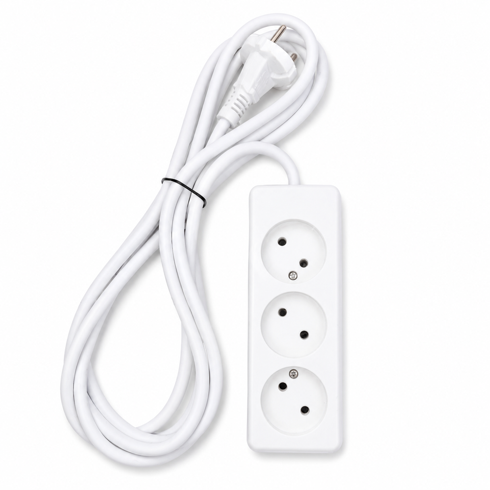 Genex Genex 3-Socket Power Strip 3m Cable | GE-HF300-SQ - Computers & Tech - Lebanon
