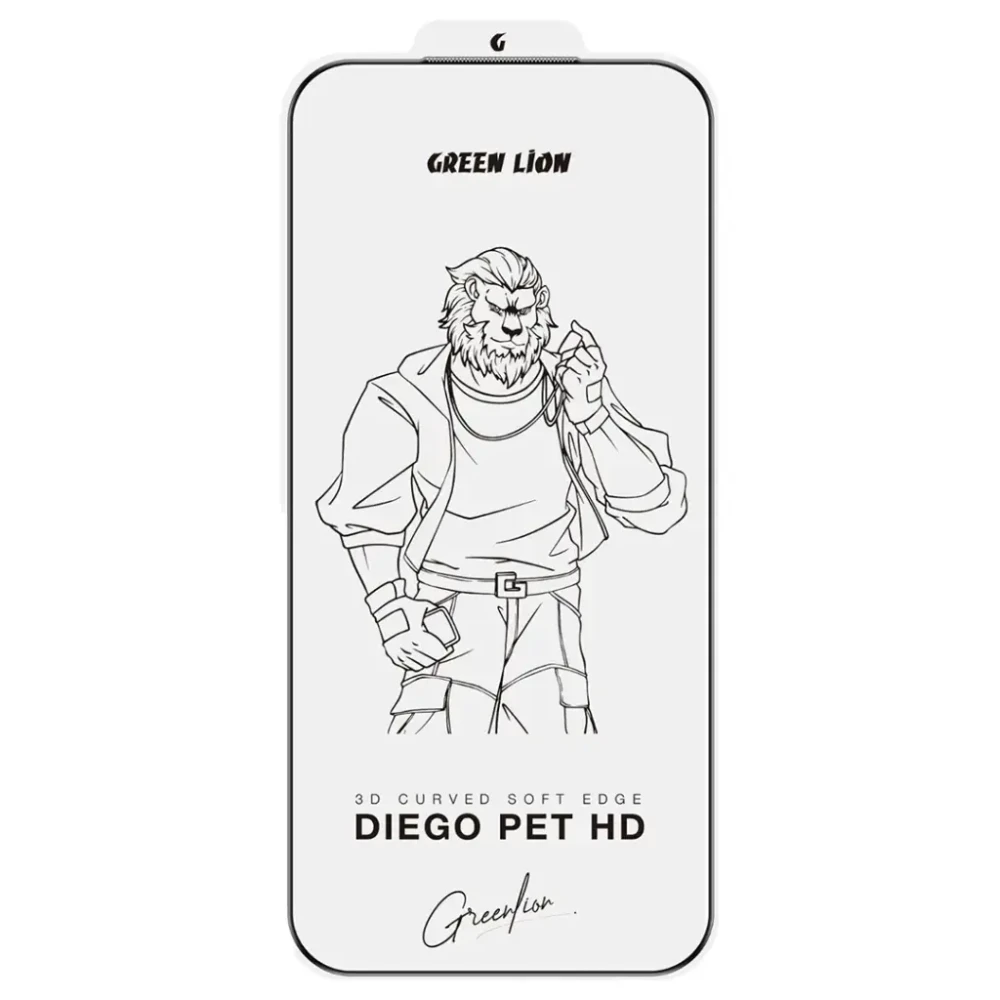Green Lion Green Lion Diego Pet HD Screen Protector for iPhone 17 Pro / Pro Max - Clear | GNDPTHD17PMCL - Phones & Wearables - Lebanon