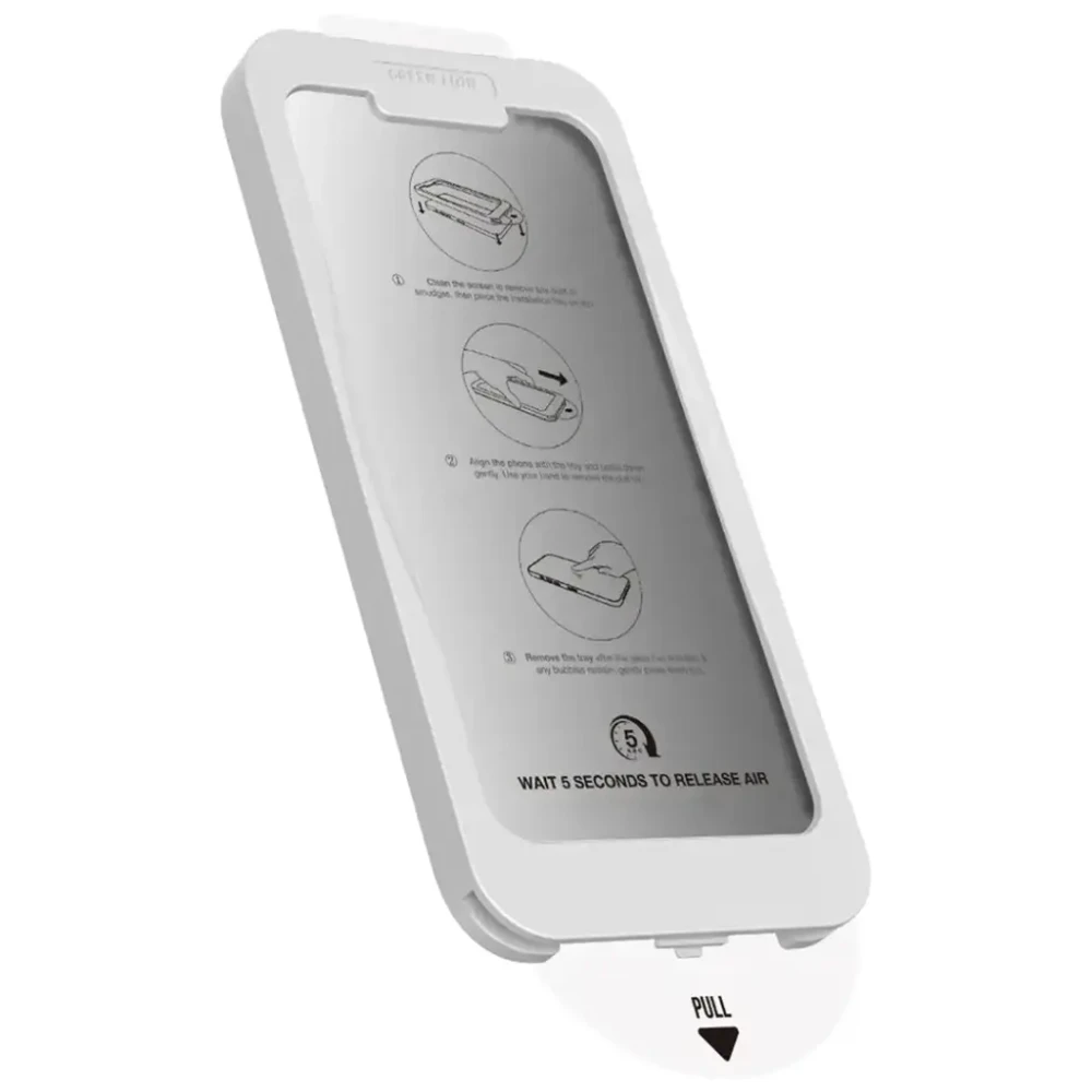 Green Lion Green Lion Picasso 3D Privacy Glass with Alignment Tray for iPhone 17 Pro Max - Black Edge/Privacy | GNP3DGL17PMBK - Phones & Wearables - Lebanon
