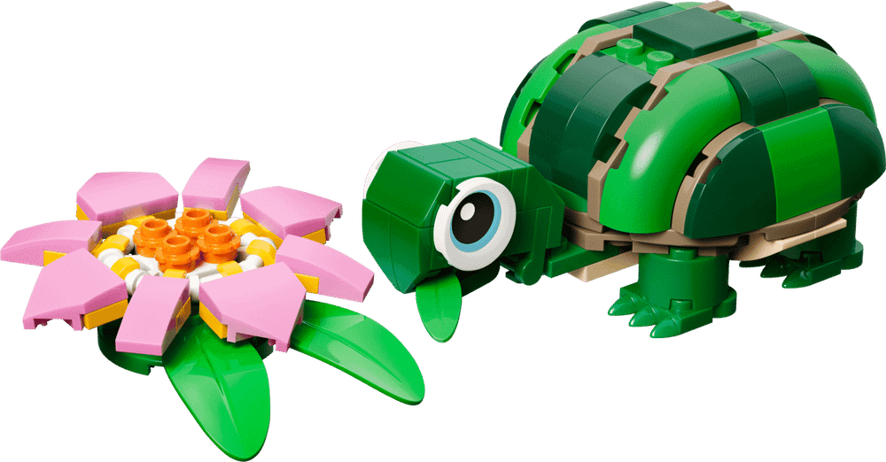 LEGO LEGO Turtle with a Water Lily Flower | 31377 - Toys & Games - Lebanon