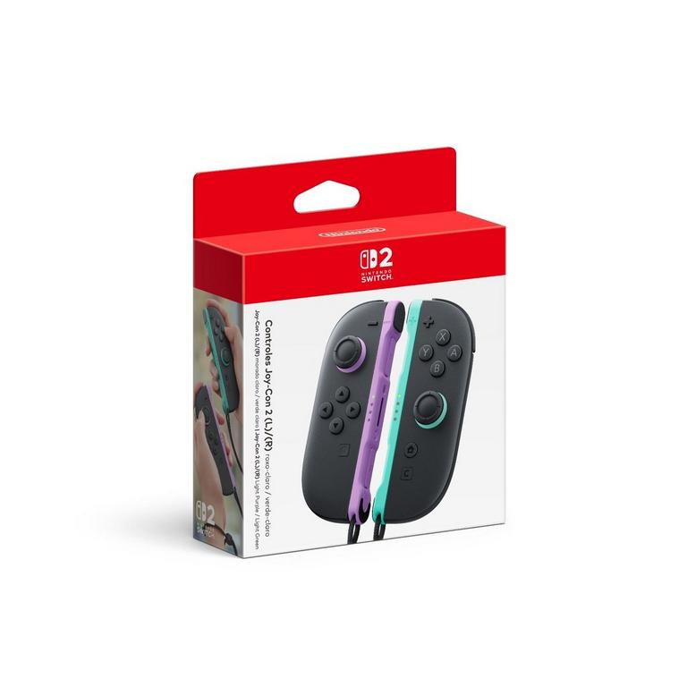 Nintendo Nintendo Switch 2 Left and Right Joy-Con 2 Controllers - Light Purple & Light Green - Gaming - Lebanon