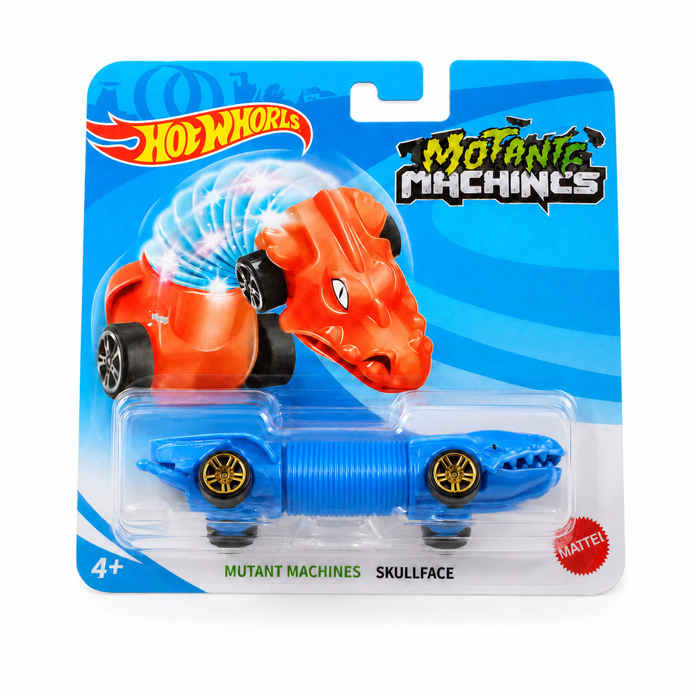 Hot Wheels Hot Wheels HW City Mutant Machines Slider Car SKULL FACE BLUE | AFH-002 - Toys & Games - Lebanon