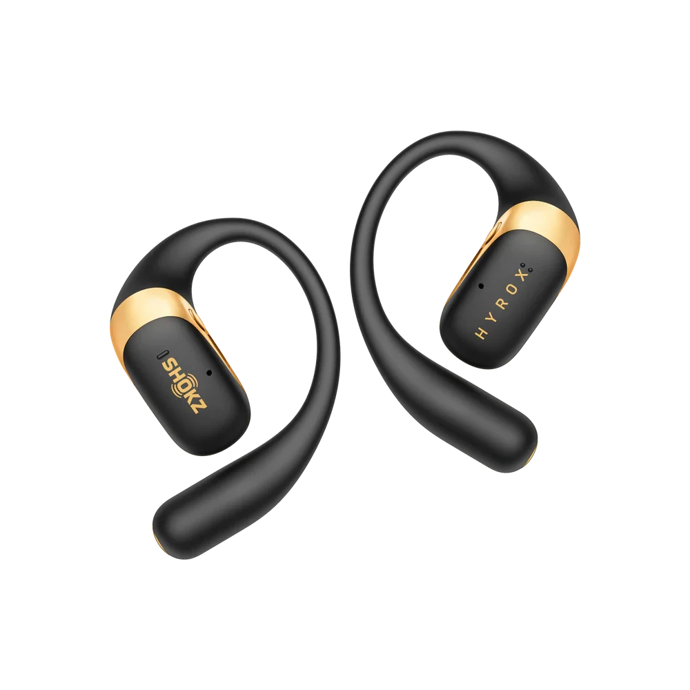 Shokz Shokz OpenFit 2+ x HYROX Open-Ear Earbuds Black/Gold | T921 - Computers & Tech - Lebanon