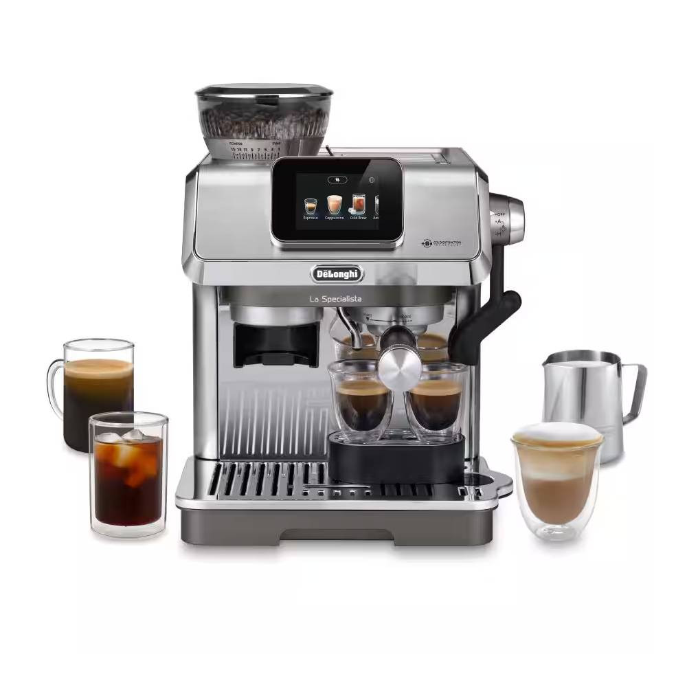 Delonghi DeLonghi La Specialista Touch Espresso Machine with Cold Brew & Automatic Frothing | EC9455M - Home & Kitchen - Lebanon