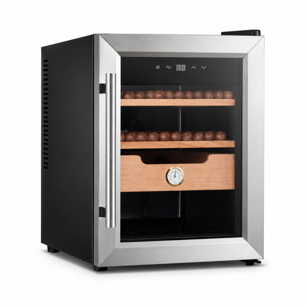 Carillo Carillo 300-Cigar Thermoelectric Humidor | CRCH300C01 - Home & Kitchen - Lebanon