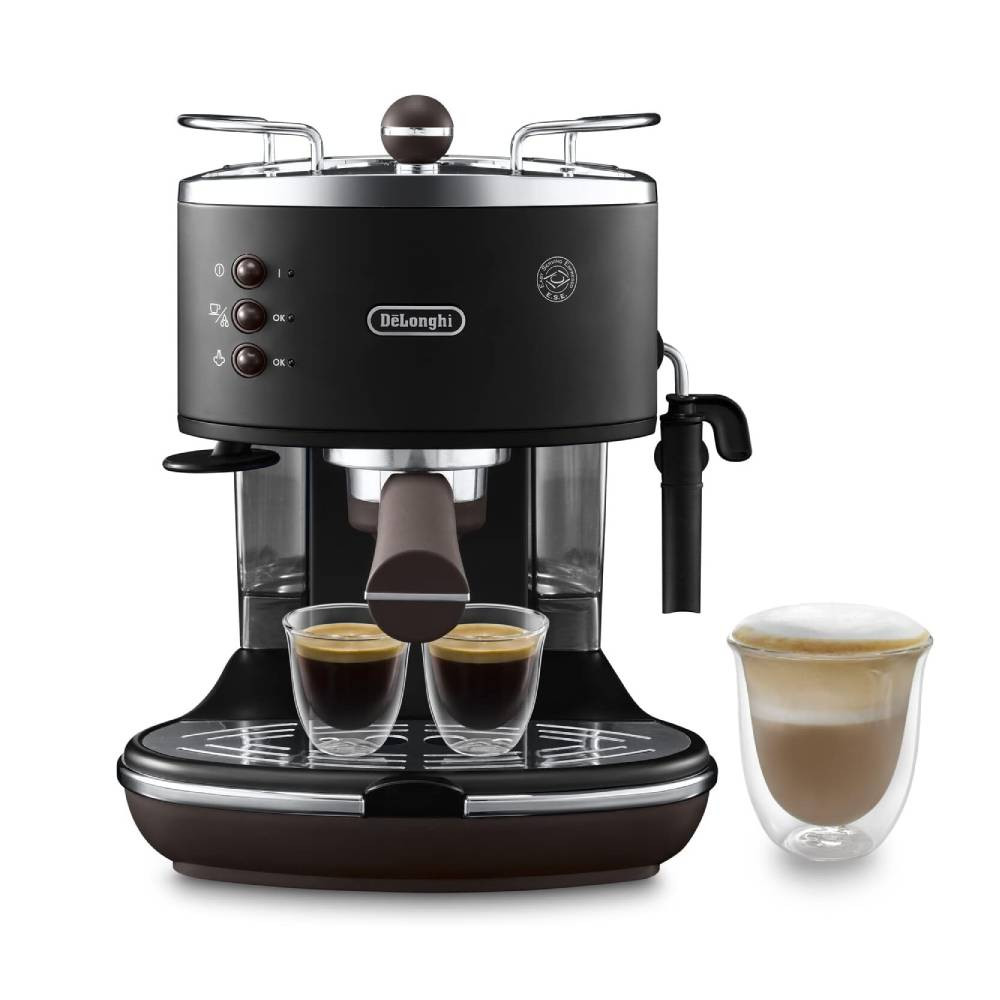 Delonghi DeLonghi Icona Pump Espresso & Cappuccino Maker Black | ECO311BK - Home & Kitchen - Lebanon