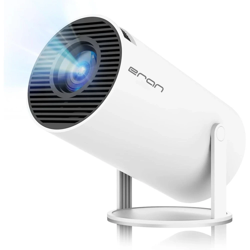 HY300 Smart Portable Projector with WiFi 6, Bluetooth 5.2 & Android 13 - TV, Cameras & Photography - Lebanon