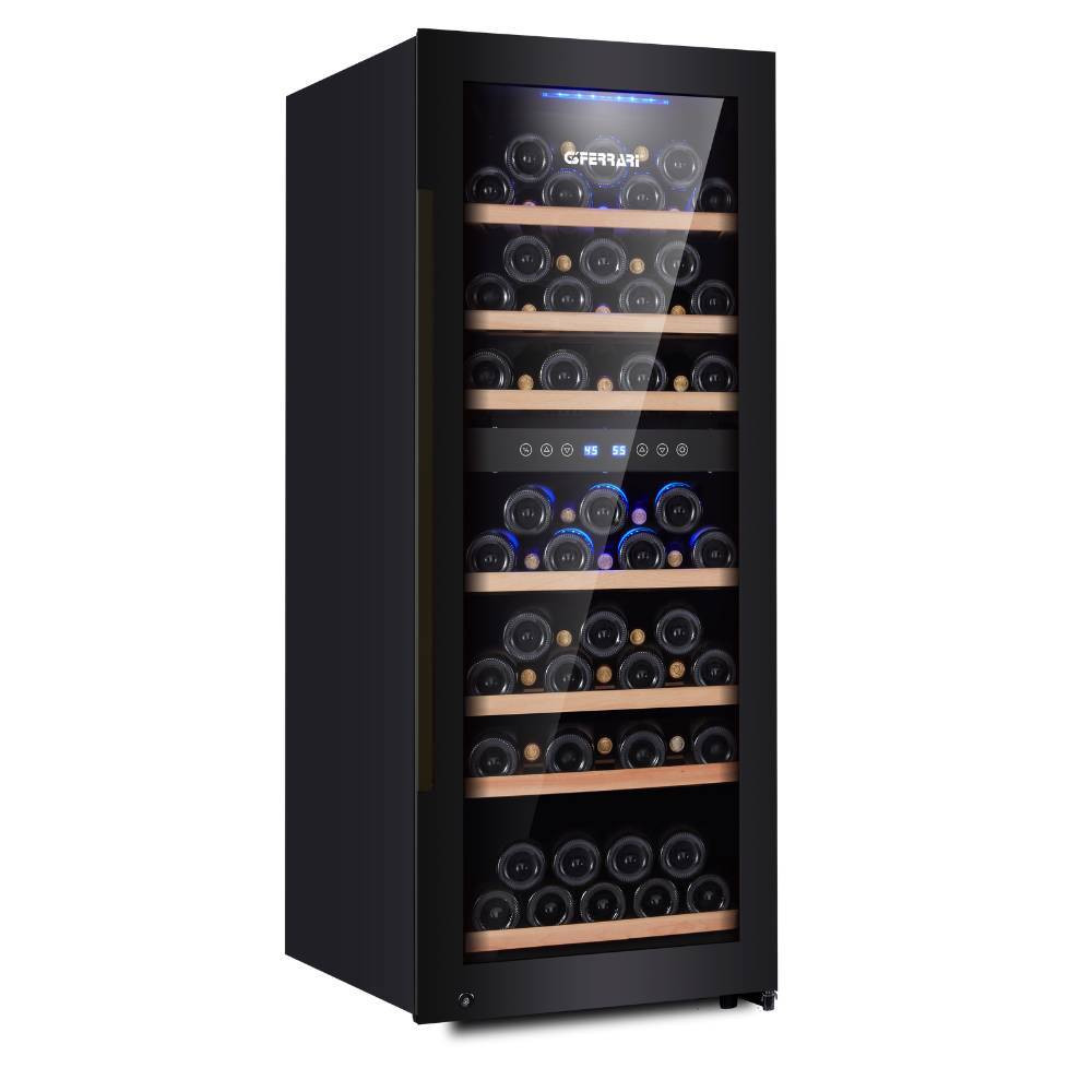 G3 Ferrari G3 Ferrari 43-Bottle Dual Zone Black Wine Cooler | DSWC43BDB - Home & Kitchen - Lebanon