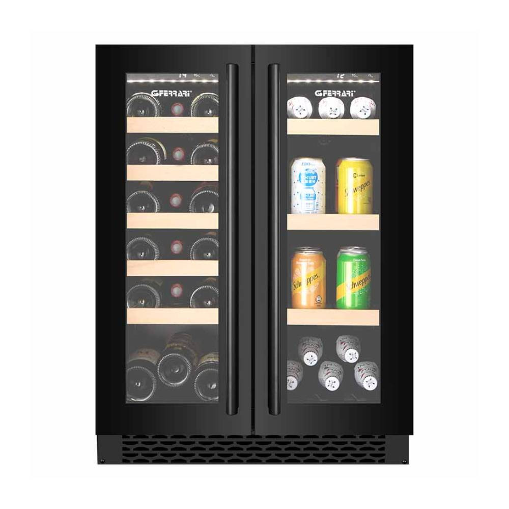 G3 Ferrari G3 Ferrari 122L Dual Zone Black Wine & Beverage Cooler | DSWBC40BDB - Home & Kitchen - Lebanon