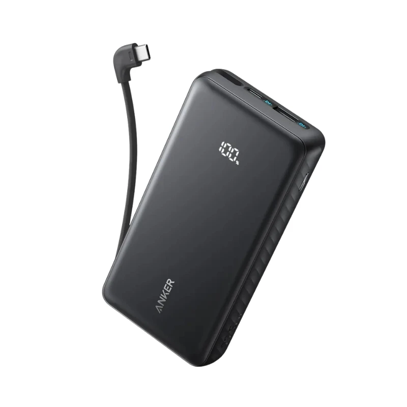 Anker Anker Zolo 20000mAh 22.5W Fast Charging Power Bank with Built-in USB-C Cable | A110EH11 - Computers & Tech - Lebanon