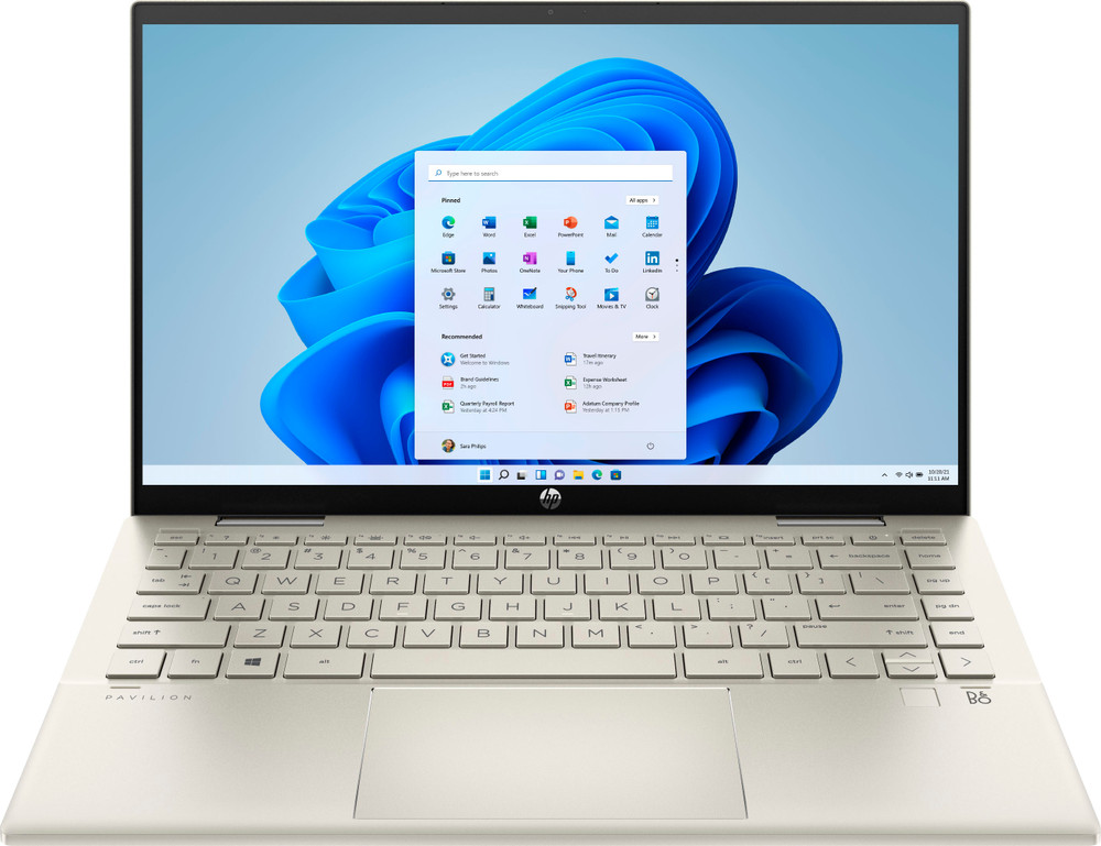 HP HP Pavilion x360 2-in-1 14" Laptop-i5-1155G7-RAM 8GB-SSD 512GB+ 32GB Intel Optane-Iris Xe | 14m-dy1033dx - Computers & Tech - Lebanon