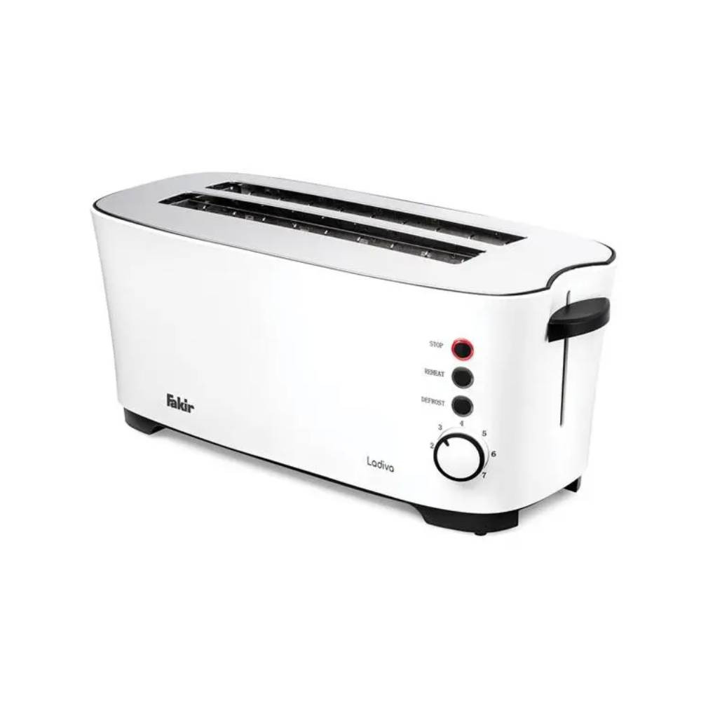 Fakir Fakir LaDiva 4-Slice Toaster 1350W - White | 41003943 - Home & Kitchen - Lebanon