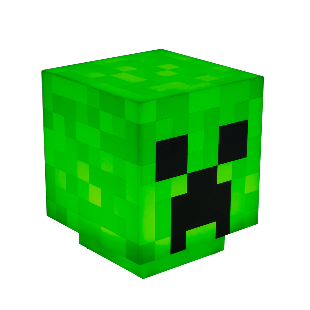 Minecraft Paladone Minecraft Creeper Desk Light with Official Creeper Sounds USB Rechargeable - Computers & Tech - Lebanon
