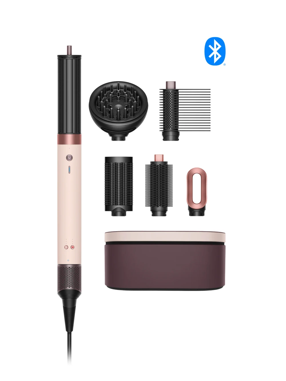 Dyson Dyson Airwrap Co-anda2x™ Multi-Styler and Dryer Curly + Coily Ceramic Pink/Rose Gold - Beauty & Personal Care - Lebanon