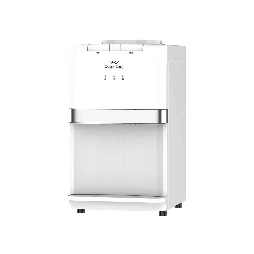 Queen Chef Queen Chef Table Top Hot & Cold Water Dispenser - White | BYT580 W - Home & Kitchen - Lebanon