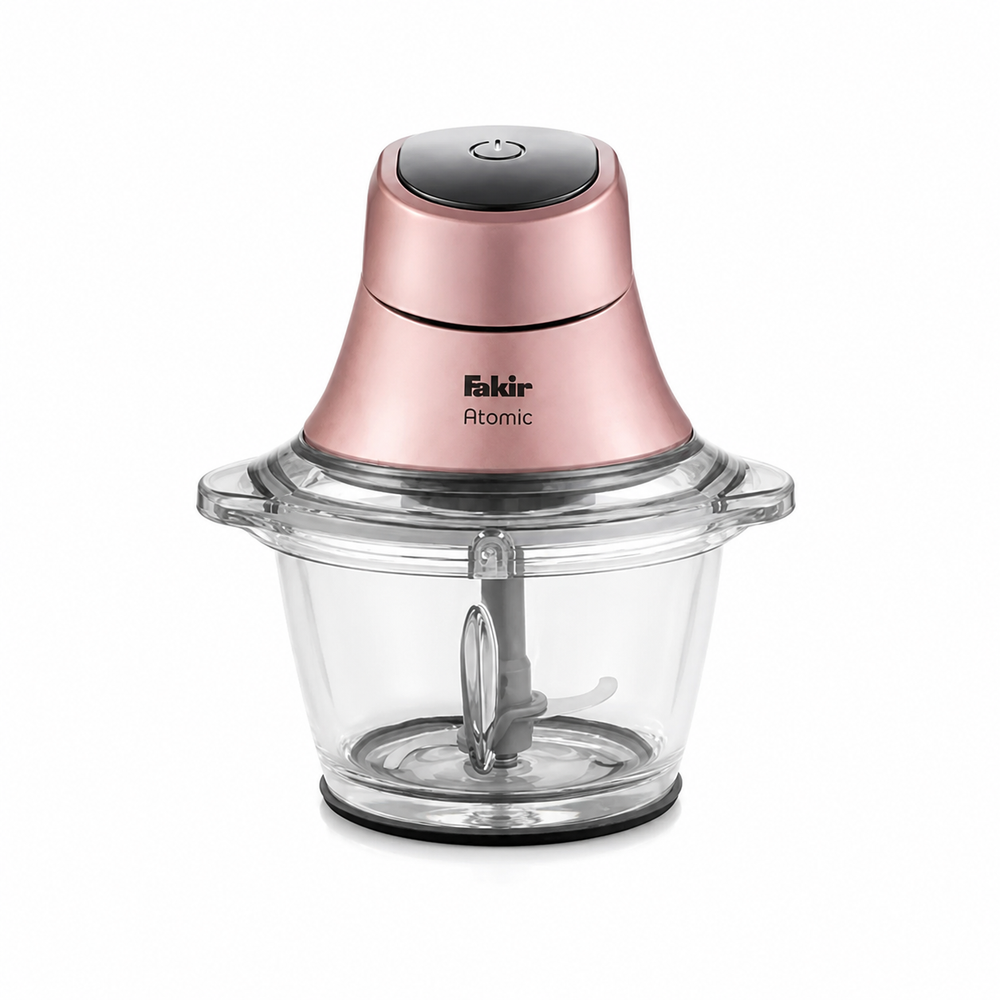 Fakir Fakir Atomic 600W 1L Glass Food Chopper - Pink | 41003624 - Home & Kitchen - Lebanon